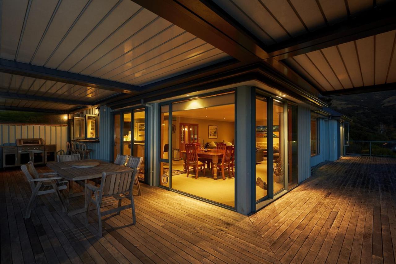 Akaroa Holiday Home Spacious And Quite With Stunning Harbour Views And Close To Town 외부 사진